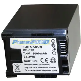 Acd-788 Power2000 Bp-828 7.4v 3000mah Replacement Lithium-ion Camcorder Battery #acd-788