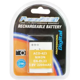 En-el23n Power2000 Acd423 3.8v 2200mah Rechargeable Li-ion Battery For Nikon Coolpix #2