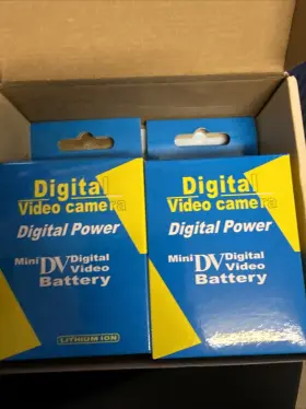 1e201894 Powerextra Digital Video Camera Mini Dv Battery Pack Lithium Ion Lot Of 2 New Never Used