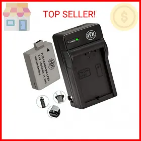 4983678283 Powerextra Big Mikes Bm Premium Lp-e5 Battery And Charger Kit For Canon Eos Rebel Xs Rebe