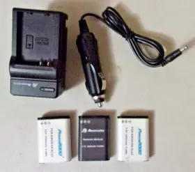 En-el23 Powerextra 740111698481 3 Batteries Charger For Nikon Coolpix B700 S810c P600 P610s P900s