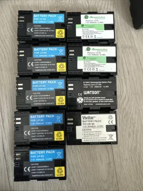 Lp-e6 Powerextra 747180878493 9 Pack Replacement Battery - Used