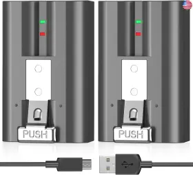 Powerextra 755745078226 2-pack 6040mah Rechargeable Battery Compatible With Ring Doorbell