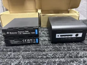 Np-f980 Powerextra 2x For Sony 7.2v 10000mah Extra Large Rechargeable Li-ion Battery 72wh