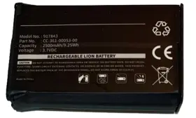 Cc-316-00053-00 Powertrust Garmin Virb Elite Action Hd Camera 3.7v 2500mah Replacement Li-ion Battery
