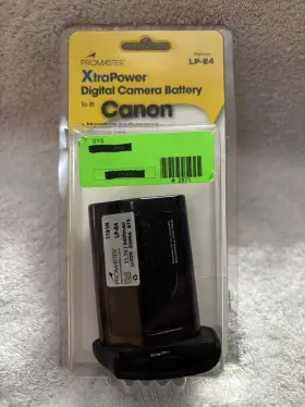 Lp-e4 Promaster 029144011314 Xtrapower Digital Camera Battery Model