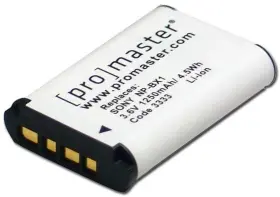 Np-bx1 Promaster 029144033330 3333 Battery For Sony