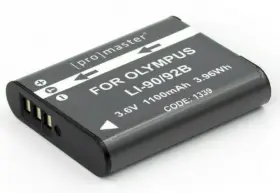 Li-90 Promaster 1339 Li-ion Battery For Olympus Li-90/92b