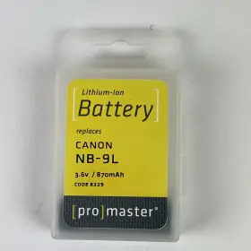 Nb-9l Promaster 8229 Replaces Canon Lithium-ion Battery New In Box