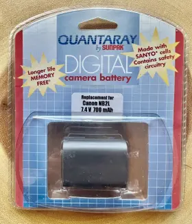 14-408-0066 Quantaray Digital Camera Battery Canon Nb-2l 7.4v 700mah Brand New Sealed Nwt #3