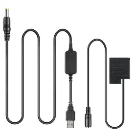 Dmw-dcc15 Raeisusp 732755030277 Dmw-blh7e Blh7 Dummy Battery Usb Cable For Lumix Dmc-gm1 Gm5 Gf7 Gf