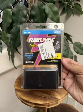 Rv-4091 Rayovac 088064469865 New Rayvac Camcorder Battery Vhs-c Comparable With Most Panasonic Jvc