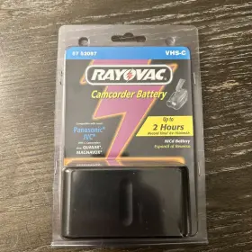 Rv-4091 Rayovac 838304001818 Camcorder Battery 6v 1600mah For Panasonic Philips Quasar Jvc
