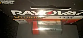 Rl223a-1g Rayovac Lithium 223a Battery 6v Replaces Dl223a El223ap Cr17-33 #2
