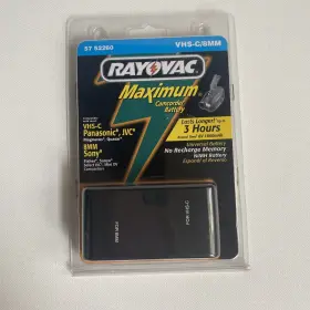 Rv-4209 Rayovac Maximum Camcorder Universal Battery 6v Sony Sanyo Fisher 8mm