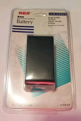 Av800 Rca Vintage Camcorder Rechargeable Battery Sealed Package #3