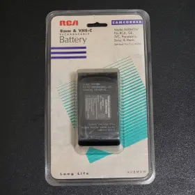 Av8m3w Rca Rechargeable Camcorder 8mm / Vhs-c Battery Universal Nos