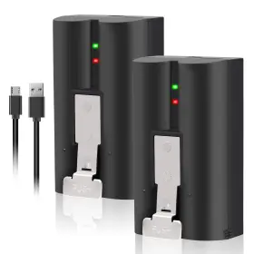 Rdsj 741421064850 2 Packs 6040mah Rechargeable Battery For Ring-video Doorbell 2/3/4 Video Doo