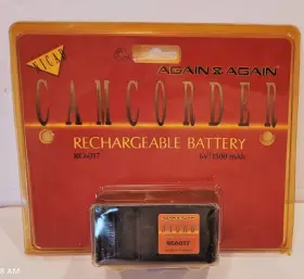 2400 Saft 076097060241 Nicad Camcorder Battery Rc 6024 6v/2400 Mah From The 1990s Unopened Video
