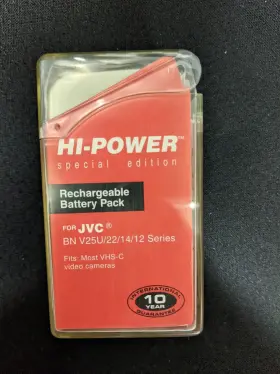 Bp-17ti Sakar Hi-power Titanum Series Battery Pack For Jvc Bn V25u/22/14/12 2400 Mah #2