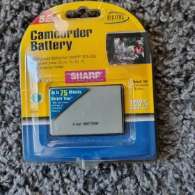 Btl-226 Sharp 021331258519 Camcorder Battery Replacement For New In Packagge