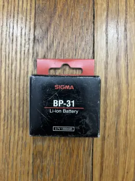 Sigma D00018 Genuine Bp-31 Lithium-ion Battery Pack For Dp Series