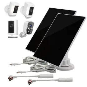 23sp-2 Skyworld Ring Camera Solar Panel. Compatible With Spotlight Cam Plus/pro Stick Up