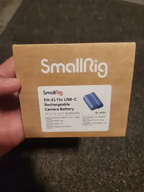 En-el15c Smallrig 4332 17.28wh 7.2v 2400mah Usb-c Li-ion Battery For Nikon Camera