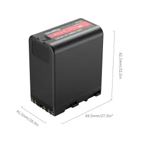 4670-sr Smallrig Bp-u60 Battery 99wh / 6800mah Replacement For Sony Fx6 Fx9 Fs5 #2