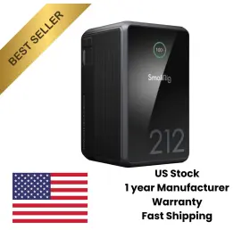 Sr4293 Smallrig X Caleb Pike Vb212 212wh Mini V-mount Rechargeable Lithium-ion Battery