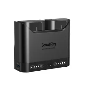 Dmw-blk22 Smallrig Sr5487 2x 14wh 7.2v 1940mah Camera Battery With Dual Charger Black