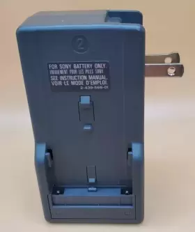 Dcr-vx2100 Sony 027242466203 Dual Battery Charger For Mvc-fd100/200 Hdr-fx1 Bc-v500 #3