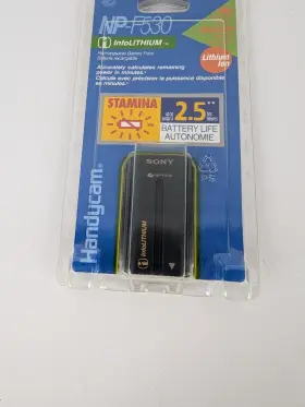 Np-f530 Sony 027242500471 New Genuine Oem Battery For Handycam Video Camera Camcorder Sealed #2