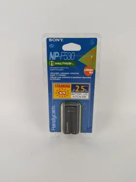 Np-f530 Sony 027242500471 New Genuine Oem Battery For Handycam Video Camera Camcorder Sealed