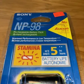 Np-98 Sony 027242508682 Wf Oem Sealed Handyman Camcorder Rechargeable Battery #2