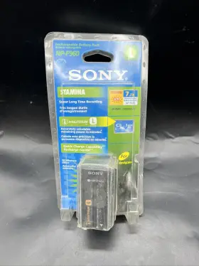Dcrvx2100 Sony 027242558861 Np-f960 L Series Camcorder Battery - Hdrfx1 Hdrfx7 Hd1000u Hvrz1u