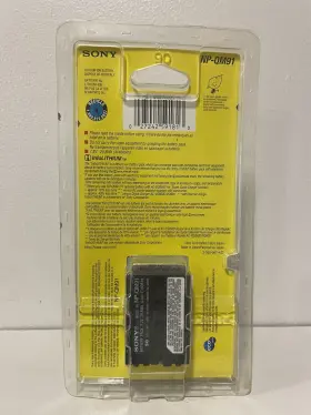 Np-qm91 Sony 027242591813 New Sealed Genuine Oem Rechargeable Handycam Battery Pack #2