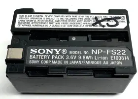 Np-fs22 Sony 027242642355 Npfs22 Infolithium S Series Battery Pack