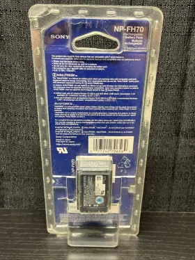 Npfh70 Sony 027242706569 Battery Rechargeable Fits Most Camcorders Video Camera #2
