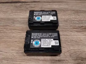 Np-fh50 Sony 027242707603 Oem Camcorder Handycam Rechargeable Battery H Series X 2 And Charger