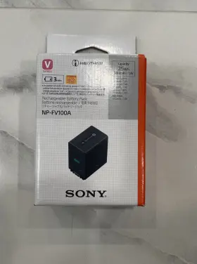 Np-fv100a Sony 027242886285 Rechargeable Battery Pack-black