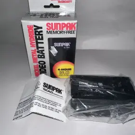 Rb-40s Sony 090729120219 Sunpak Memory-free Camcorder Battery Nib 4-hour Run Time 4000mah