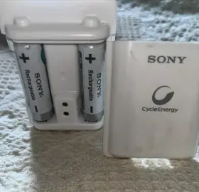 201104 Sony Cp-h Aa Rechargeable Battery Pack Cycle Energy Ni-mh No Charger