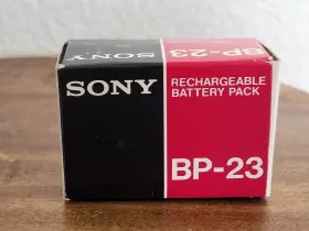 3-780-116-25 Sony Rechargeable Battery Pack Bp-23 New In The Box