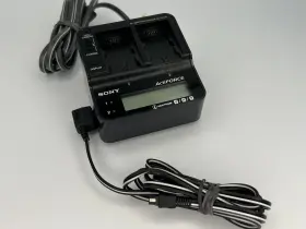 Ac-vqv10 Sony Ac Adapter Charger C1 Battery Genuine Tested Working