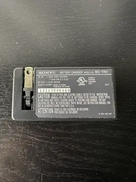 Ecc-3ljfam33j2342 Sony - Genuine Oem Battery Charger Bc-trv Bctrv #2