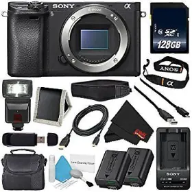 Ilce6300 Sony Ilce6300/b-1 Alpha A6300 Mirrorless Digital Camera 16-50mm Lens Package