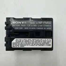 Np-fm50 Sony Nm-fp50 Genuine Oem Battery Pack #2