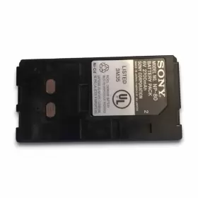 Np-80 Sony Genuine Battery 2700 Mah 6v Rechargeable For Handycams 8mm Video #2