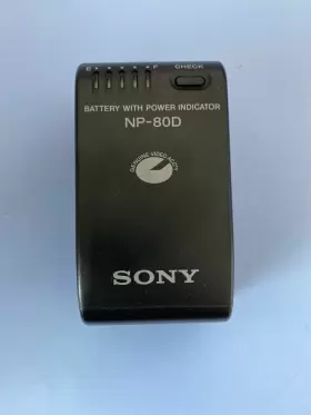 Np-80d Sony Rechargeable Battery With Led 2700mah Video 8 Camcorders Box Genuine